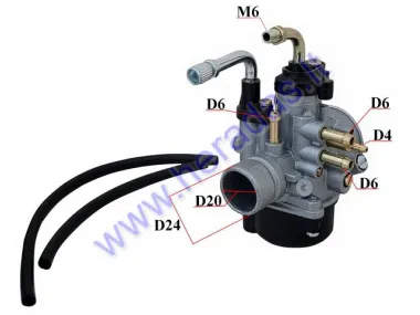 Carburetor for scooter Minarelli PHVA TS 17,5mm 1389 D35 D24