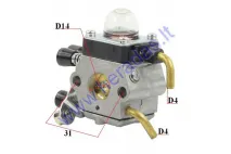 Carburetor for trimmer STIHL-FS38/45/46/55/75/80/85  41 401 200 619      41401200619