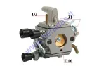 Carburetor for trimmer STIHL-FS400/450/480    41 281 200 651     41281200651