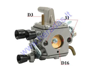 Carburetor for trimmer STIHL-FS400/450/480    41 281 200 651     41281200651
