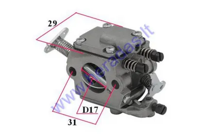 Karbiuratorius STIHL-MS200/200T pjūklui   11 291 200 653   11291200653