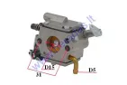 Karbiuratorius STIHL-MS200/200T pjūklui   11 291 200 653   11291200653