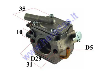 Carburetor for chain saw STIHL-MS380/038, MS381   11 191 200 605   11191200605
