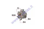 Karbiuratorius STIHL-MS440/044, MS460/046 pjūklui   11 281 200 625   11281200625
