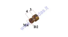 Carburetor jet M4 72