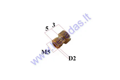 Carburetor jet M5 140