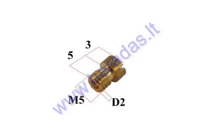 Carburetor jet M5 150