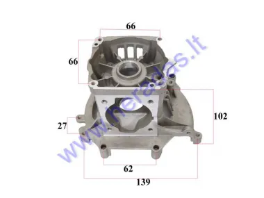 CRANKCASE FOR BRUSH CUTTER 43CC 52CC