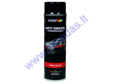 Anti gravel oversprayable MOTIP 500 ml.