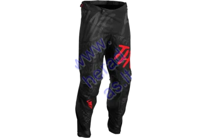 Kelnės tekstilinės OFF ROAD  Thor Pulse Counting Sheep Pants BK/RD