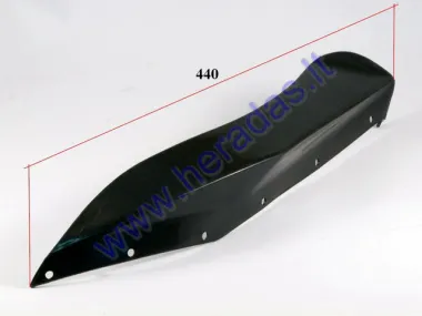 Rear fender cover (right) for quad bike