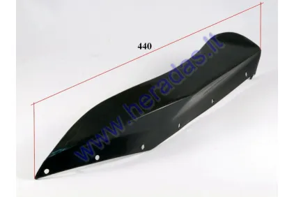 Rear fender cover (right) for quad bike