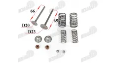 Keturračio motociklo 110cc variklio vožtuvų komplektas