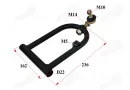 Upper front swingarm right side for quad bike 125cc fits HUNTER 125CC SUPER EDITION, WARRIOR 125CC SUPER EDITION