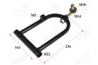 Upper front swingarm left side for quad bike 125cc fits HUNTER 125CC SUPER EDITION, WARRIOR 125CC SUPER EDITION, SCOUT 125CC