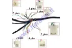 Wiring assembly (wire harness) for quad bike 200cc-230cc GY6 engine