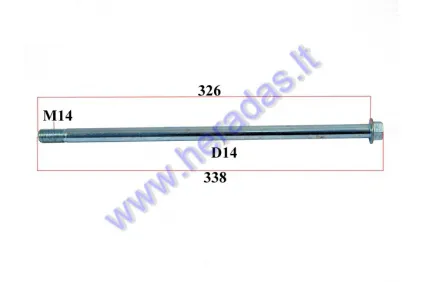 Rear axle for quad bike HUNTER GY6