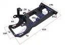 REAR SWING ARM FOR QUAD BIKE 125cc FITS HUNTER 125CC SUPER EDITION, WARRIOR 125CC SUPER EDITION