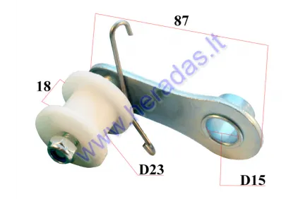 Chain tensioner for ATV