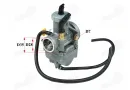 Keturračio motociklo karbiuratorius 200-250cc  pasiurbimas trosu ant  vairo  MOTOLAND MTL250
