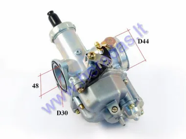 Carburetor for quad bike 200-250cc   PZ30 with extra valve
