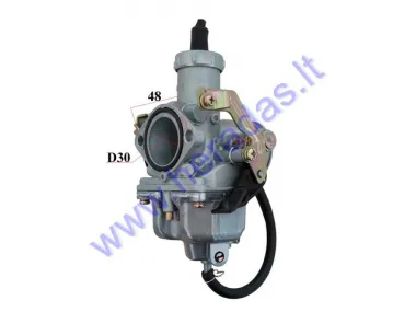 Carburetor for quad bike 200-250cc   PZ30 with extra valve