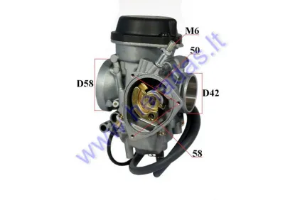 Carburetor for quad bike PD36JA 400 cm3 engine