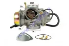 Carburetor for quad bike PD42J 500 cm3 -700 cm3 engine