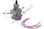 CARBURETOR FOR QUAD BIKE PZ28 130-350cc