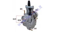 CARBURETOR FOR QUAD BIKE PZ28 130-350cc