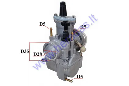 CARBURETOR FOR QUAD BIKE PZ28 130-350cc