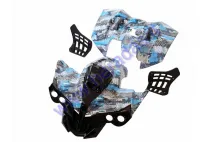 Keturračio motociklo plastikinė  apdaila WARRIOR  dizainas