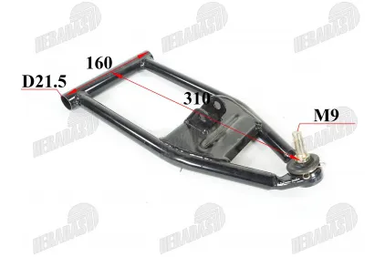 Lower front swingarm for quad bike 125cc HUNTER SUPER EDITION, WARRIOR 125CC SUPER EDITION Lower front swingarm for quad bike 125cc HUNTER SUPER EDITION, WARRIOR 125CC SUPER EDITION
