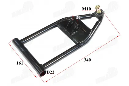 Front lower fork for quad bike, motorcycle fits 125cc HUNTER SUPER EDITION, WARRIOR 125CC SUPER EDITION