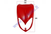 Headlight cover for quad bike SPORT design