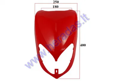 Headlight cover for quad bike SPORT design