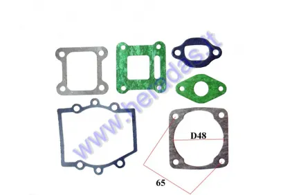 ENGINE GASKET SET 50CC ATV 50cc 2-Stroke engine