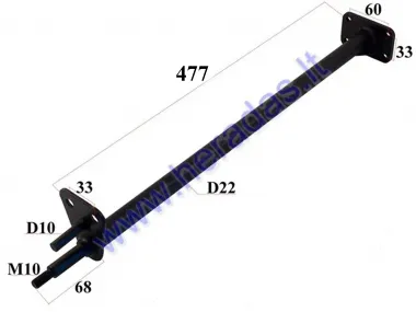 STEERING COLUMN FOR QUAD BIKE 110- 125cc