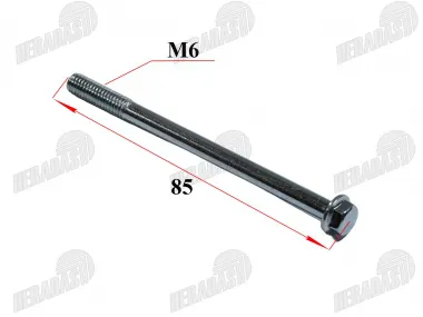 Keturračio, motociklo variklio DANGTELIO varžtas M6x85