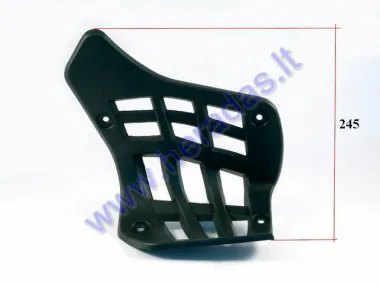 Footrest for quad bike right side