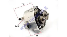 Transmission gearbox (reducer) for quad bike GY6 engine