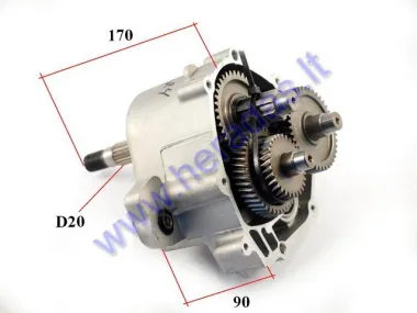 Transmission gearbox (reducer) for quad bike GY6 engine