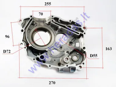 Crankcase right side for quad bike 250cc CAMO