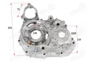 Keturračio variklio blokas TINKA ATV KETURRAČIAMS SU ATBULINE PAVARA HDRMOTO SCOUT 130cc