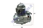 Engine for quad bike 150cc 4 gears + reverse air-cooled electric starter