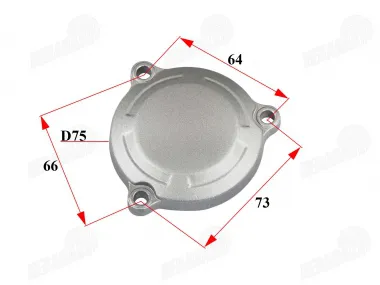 Keturračio,motociklo Starterio dangtelis NXT300 ZS174MN-3 CBS300-2 ZONGSHEN