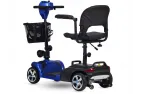 Keturratis  sulankstomas elektrinis motoroleris, skuteris 24V 250W 13Ah DYNAVOLT COMFI4 Ličio jonų