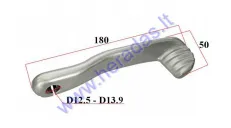 Kick start lever for scooter 4T falcon 50 , aluminum D13.9 D12.5 M6   KICKSTARTER