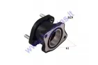 Carburetor intake manifold for quad bike Bashan 200cc D29 straight