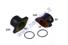 CARBURETOR INTAKE MANIFOLD FOR MOTORCYCLE Yamaha XT 600 86-03 TT 600 93-98 1VJ-13596-01 2vnt D65